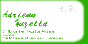 adrienn huzella business card